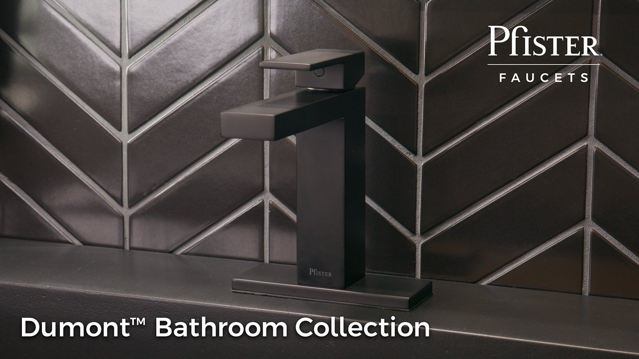 Pfister Dumont 4 in. Centerset Double Handle Bathroom Sink Faucet