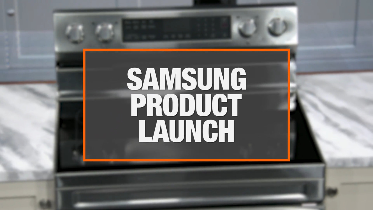 6.3 cu. ft. Smart Wi-Fi Enabled Convection Electric Range with No Preheat AirFry in Stainless Steel