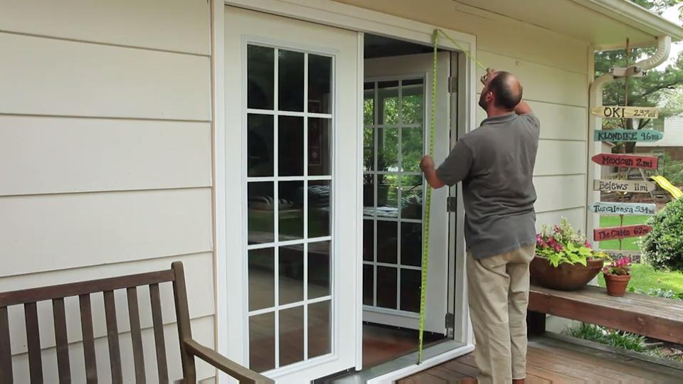 MMI DOOR TRUfit Patio 72-in x 80-in Dual-pane Grilles Between The