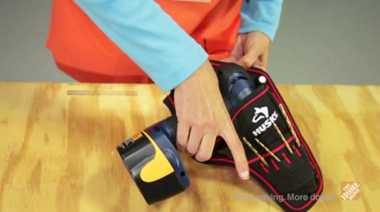 Husky 2-Pocket Drill Holster 82269N09 - The Home Depot