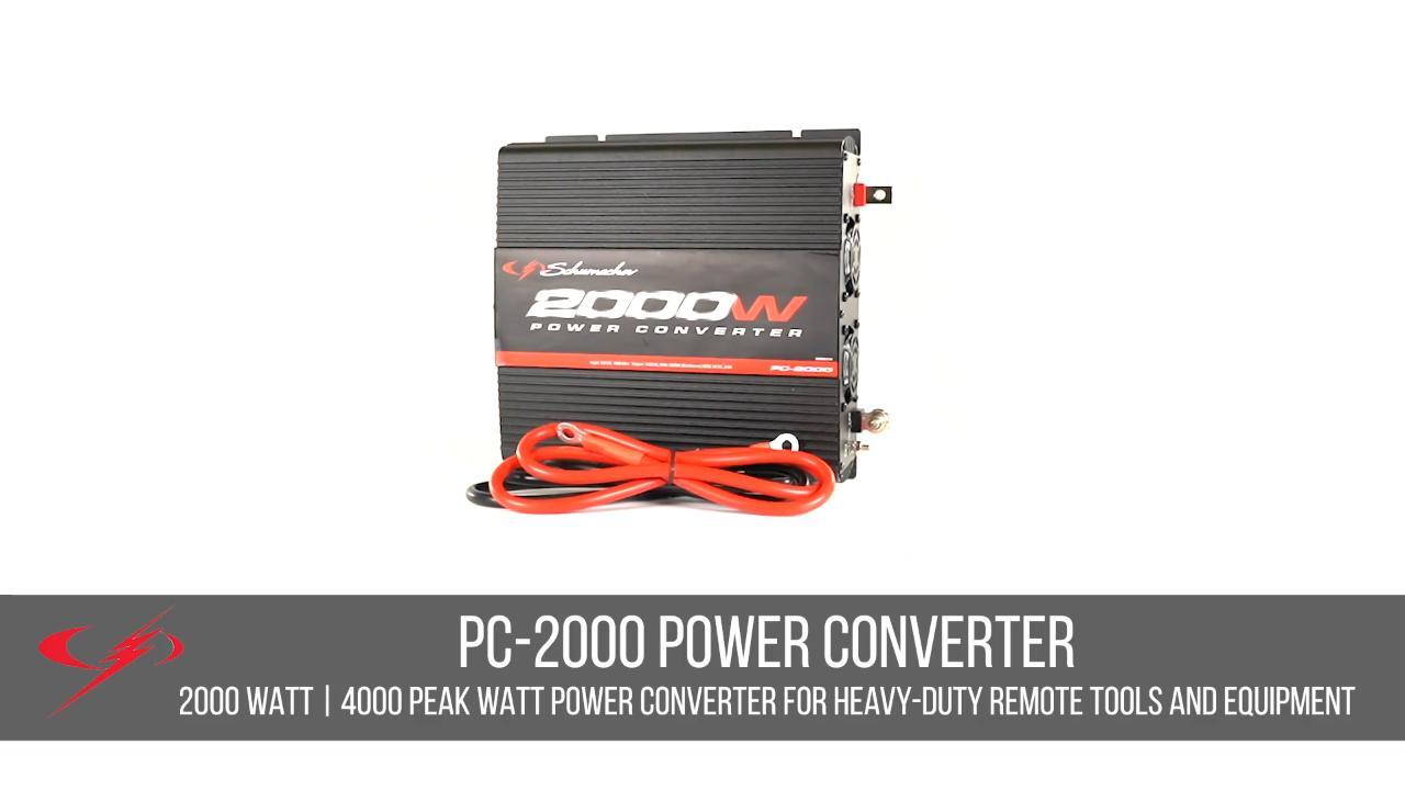 PIF-2000 2000 Watt Power Converter - Schumacher Electric