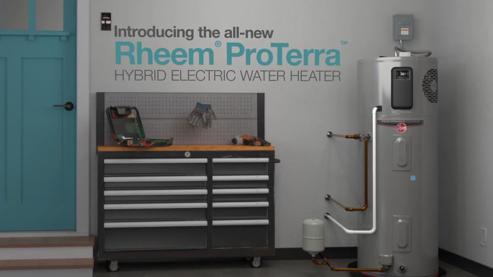 Rheem Performance Platinum 50 Gal. 10-Year Hybrid High Efficiency Tank Electric  Heat Pump Water Heater XE50T10H45U0 - The Home Depot