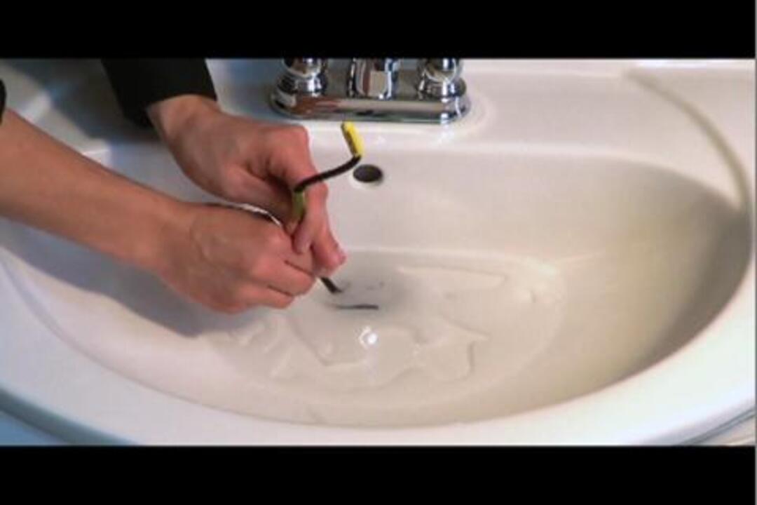 Drain Cleaner Brush - Flexible Thin Long Brush For Clog Free Sinks,  Bathtubs & Shower Drains