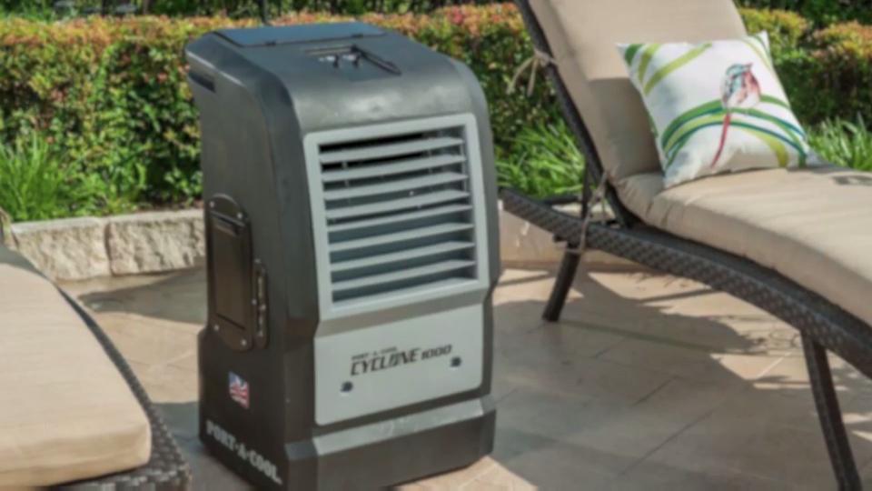 4900 CFM Down-Draft Roof Evaporative Cooler for 1800 sq. ft. (Motor Not  Included)