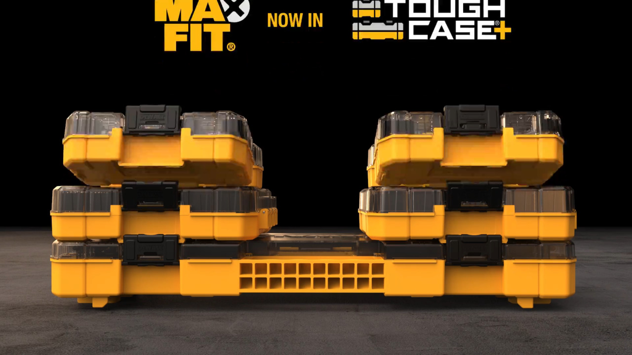 Now Shipping: Dewalt ToughCase with 160pc MaxFit Drilling and Driving Bit  Set