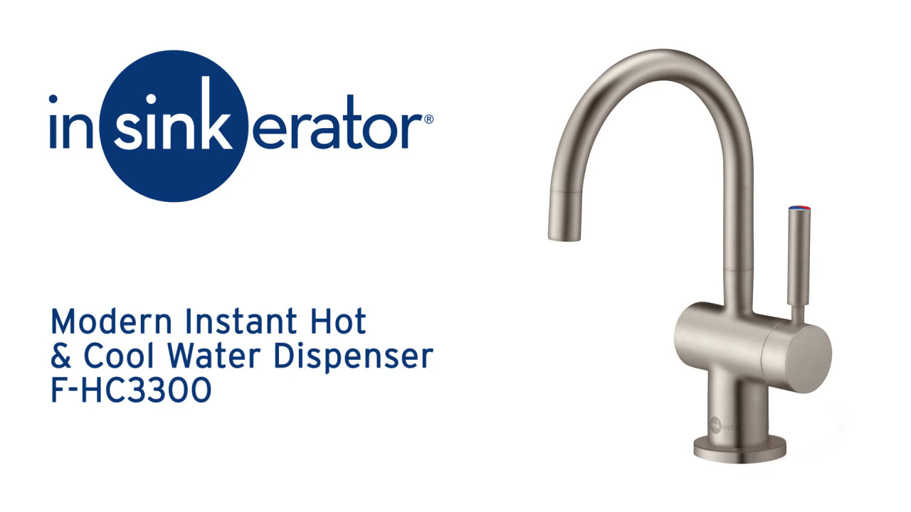InSinkErator Indulge Modern Instant Hot Cold Water Dispenser