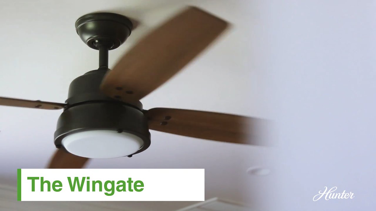 LED Indoor Noble Bronze Ceiling Fan 