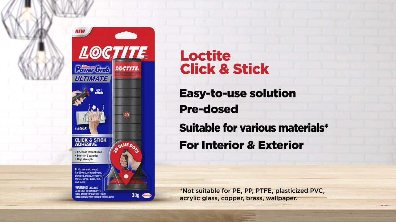 Loctite Power Grab Heavy Duty Instant Grab 9 oz. Latex