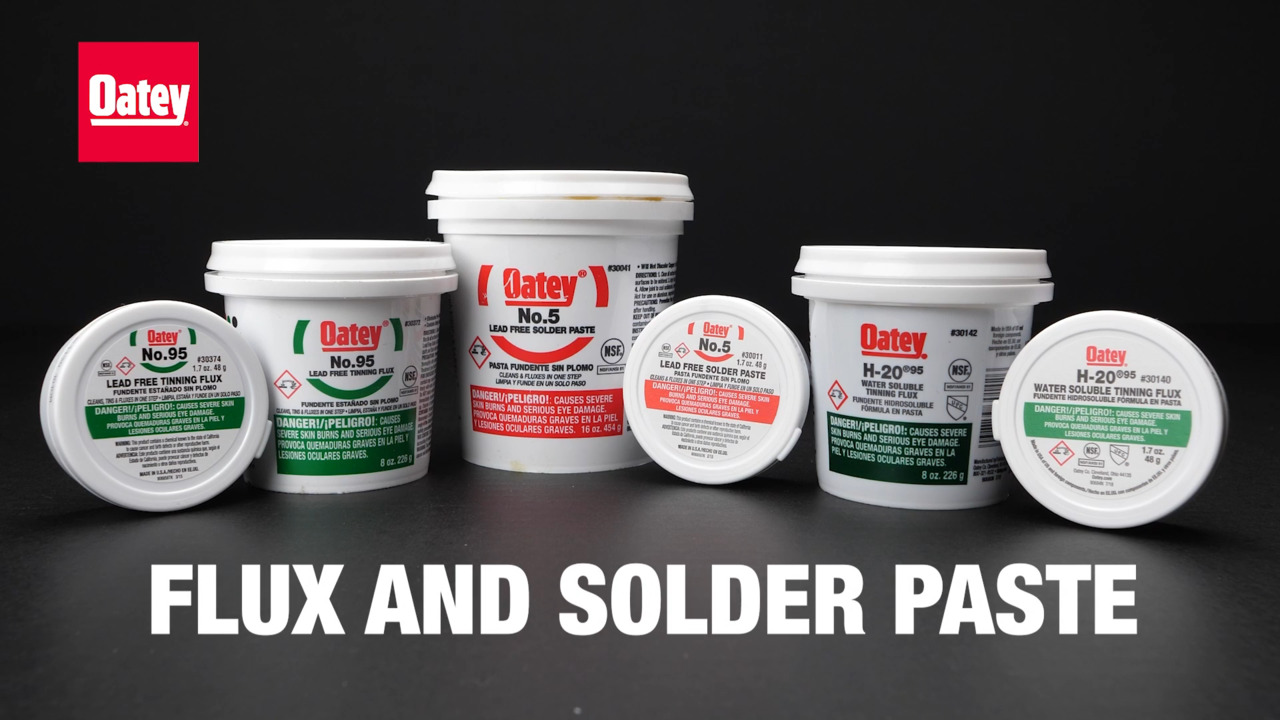 UTILITY LIQUID SOLDERING FLUX - Solder Fluxes & Solder - Plumbing