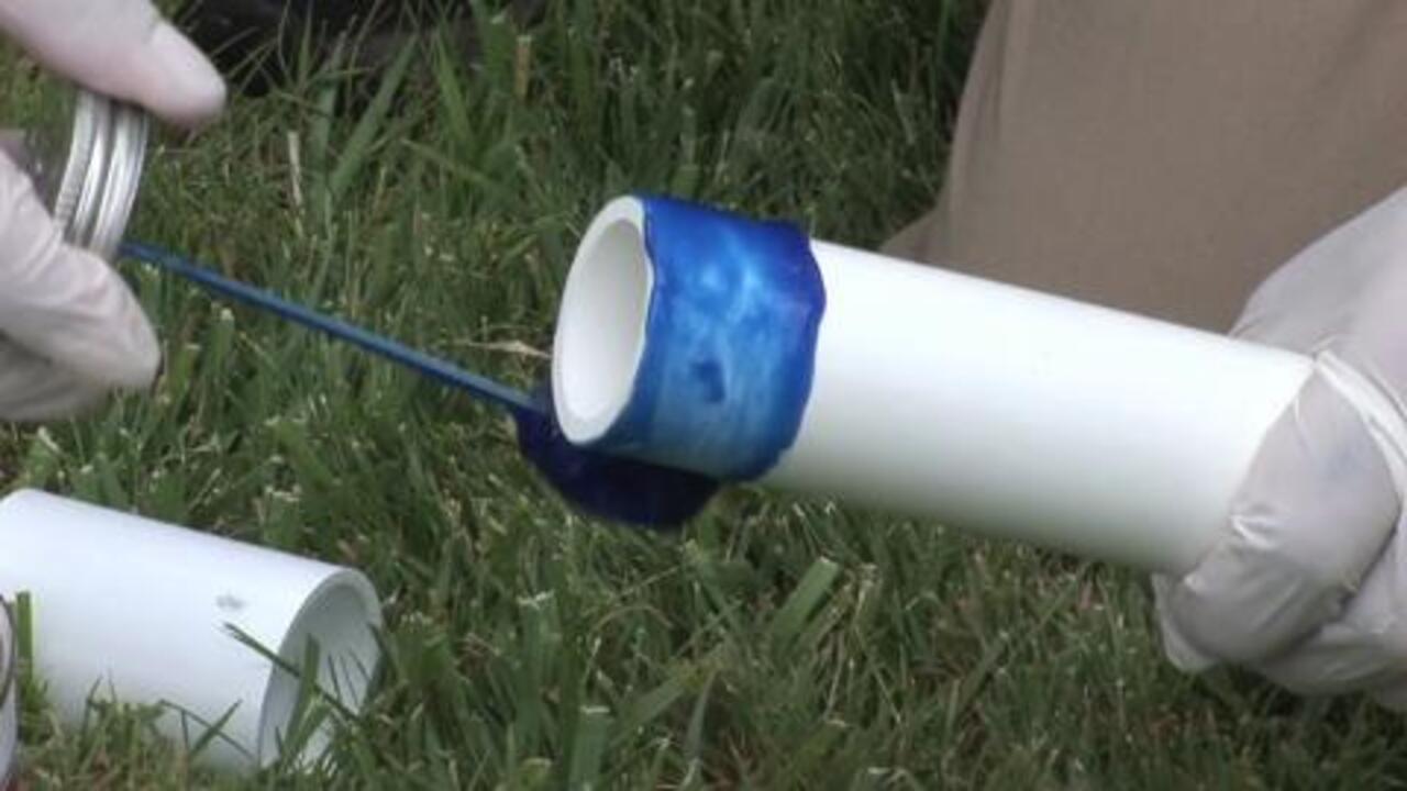 DIY Plastic Bag Storage Tube from PVC Pipe - Today's Homeowner