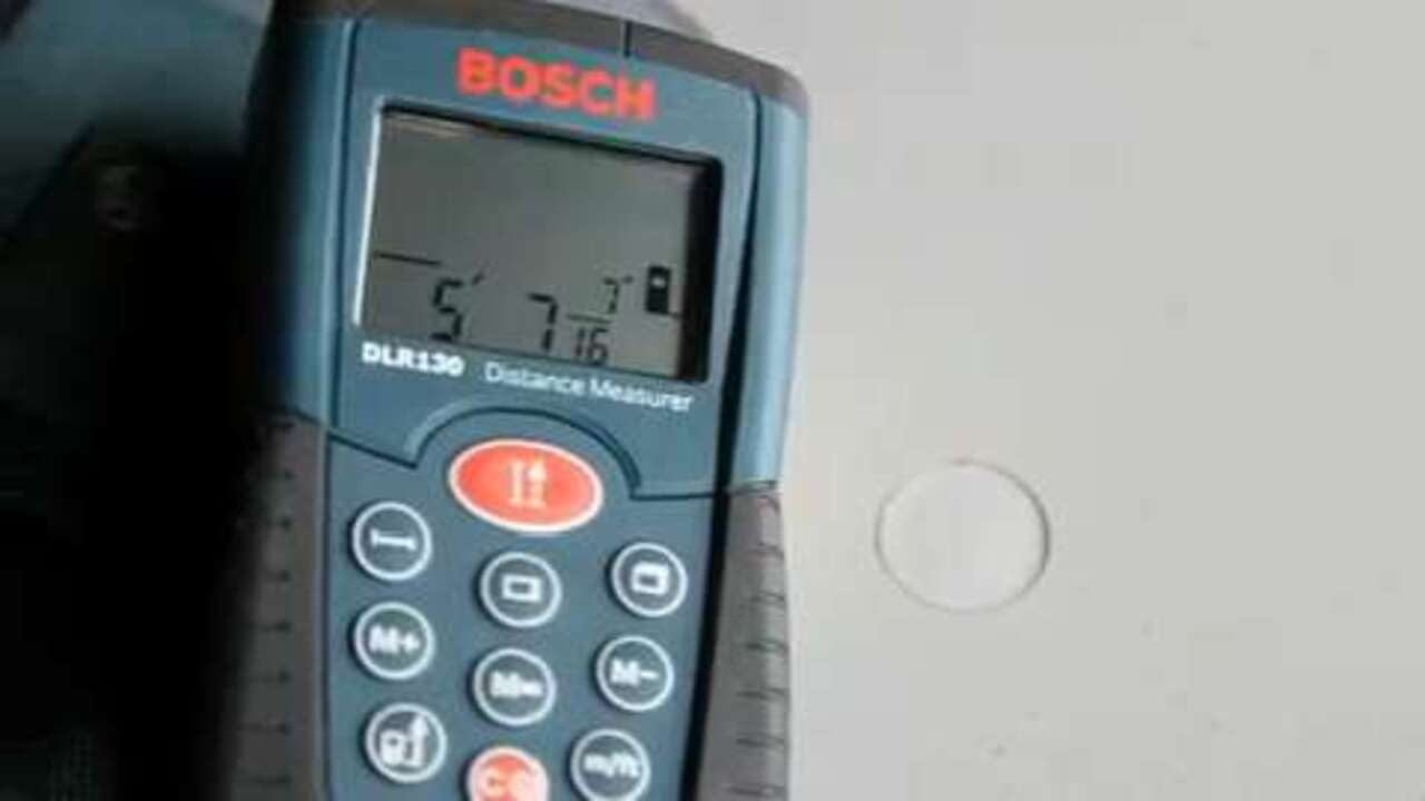 Bosch - 130 ft. Laser Distance Measurer