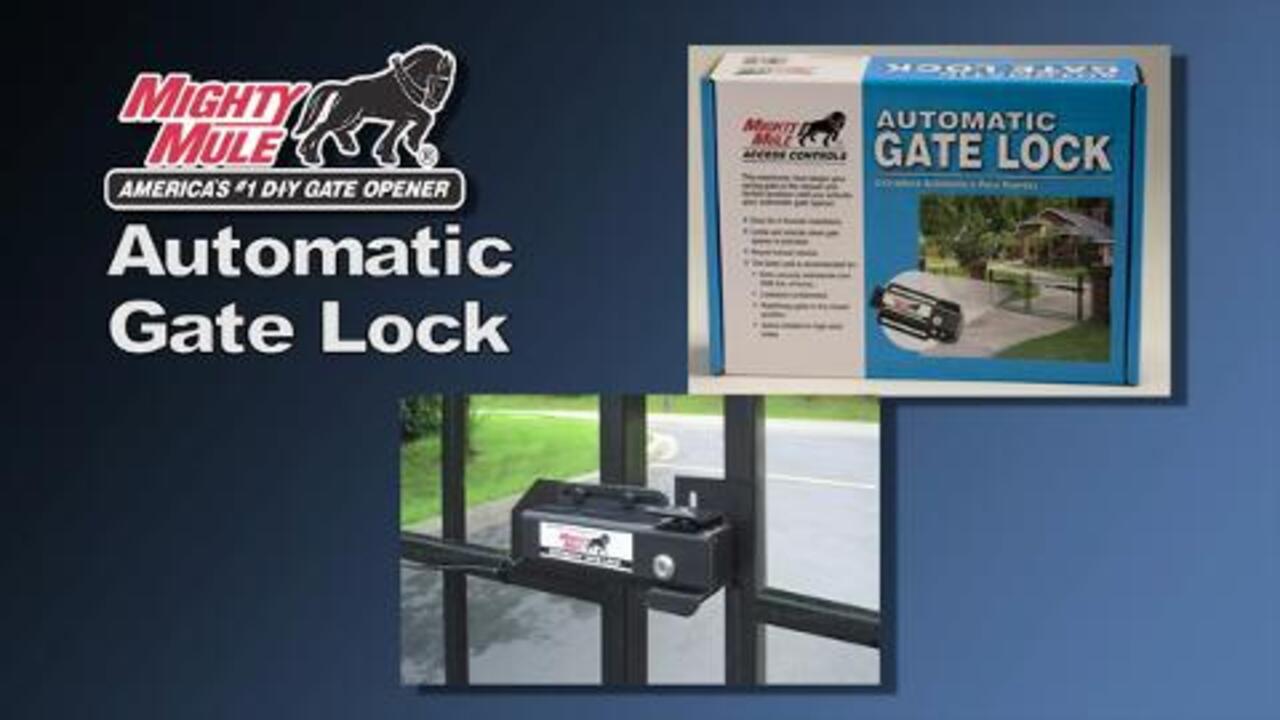 MIGHTY MULE FM100 MOUNTING POST AUTOMATIC GATE OPENER 