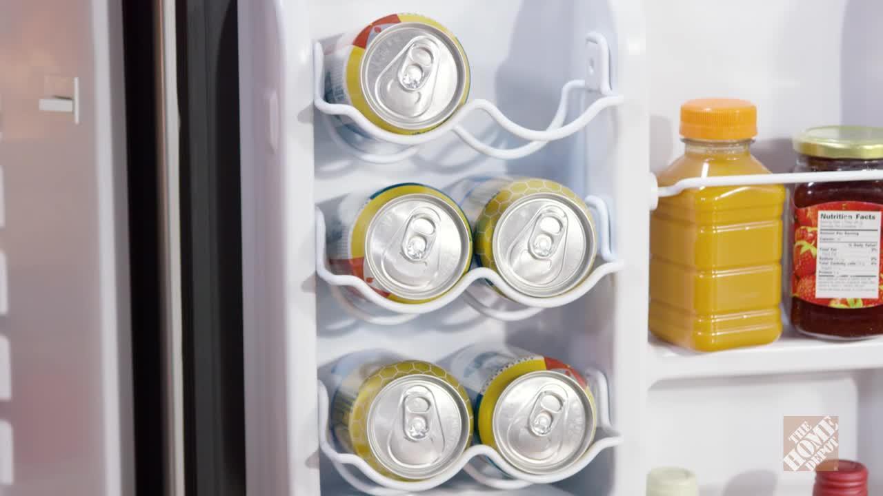 4.3 cu. ft. Mini Fridge in Stainless Look, image size:1280x720