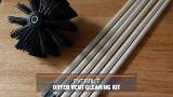 Everbilt Drill Powered Dryer Vent Cleaning Brush Kit PCPBHD - The