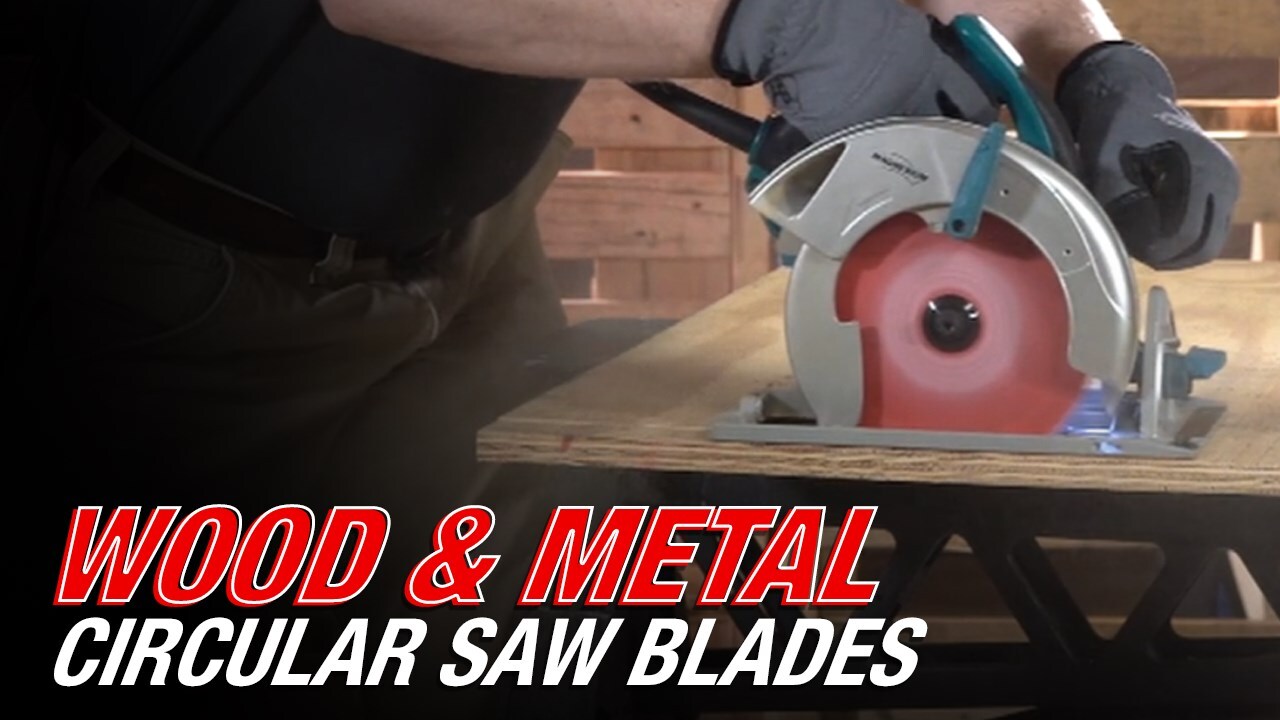 7-1/4 in. x 36 TPI Wood and Metal Carbide Saw Blade
