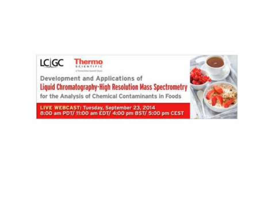 Screening Method for 30 Pesticides in Green Tea Extract Using Automated  Online Sample Preparation with LC-MS/MS - Thermo Scientific AppsLab Library  of Analytical Applications