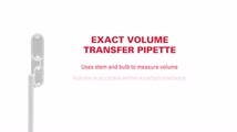 Samco™ Exact Volume Transfer Pipettes