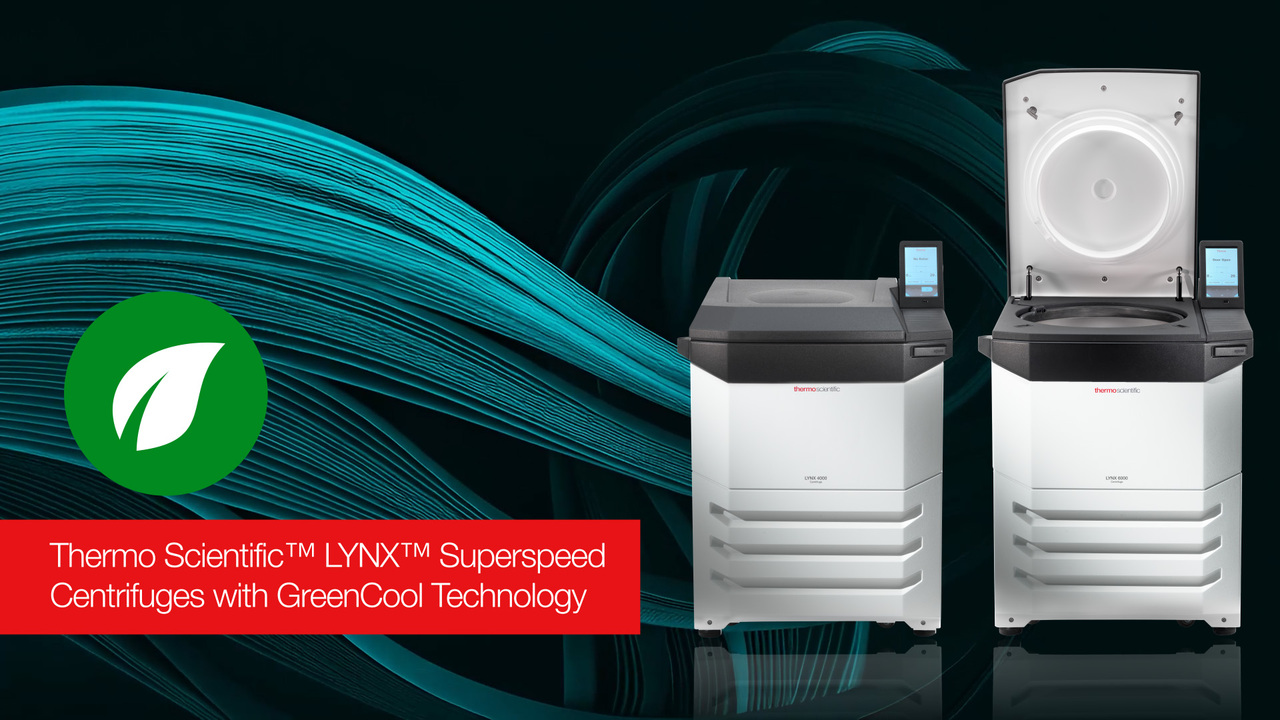 LYNX Superspeed Centrifuge Series, image size:1280x720
