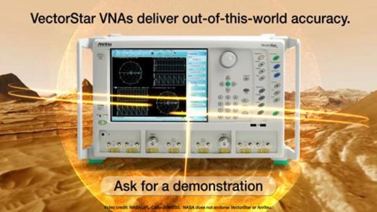 VectorStar VNAs deliver Out of this world accuracy