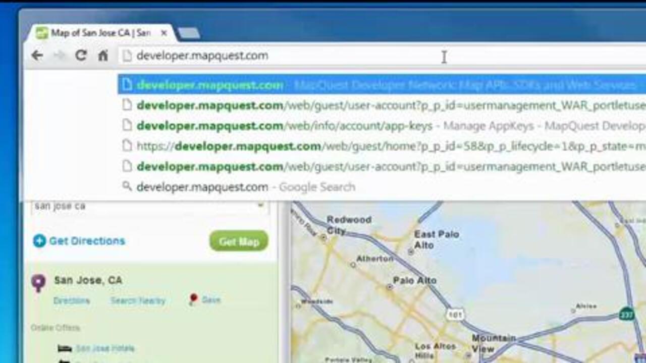 easyMap Tools – Obtaining Registration Key for MapQuest Sourced Maps