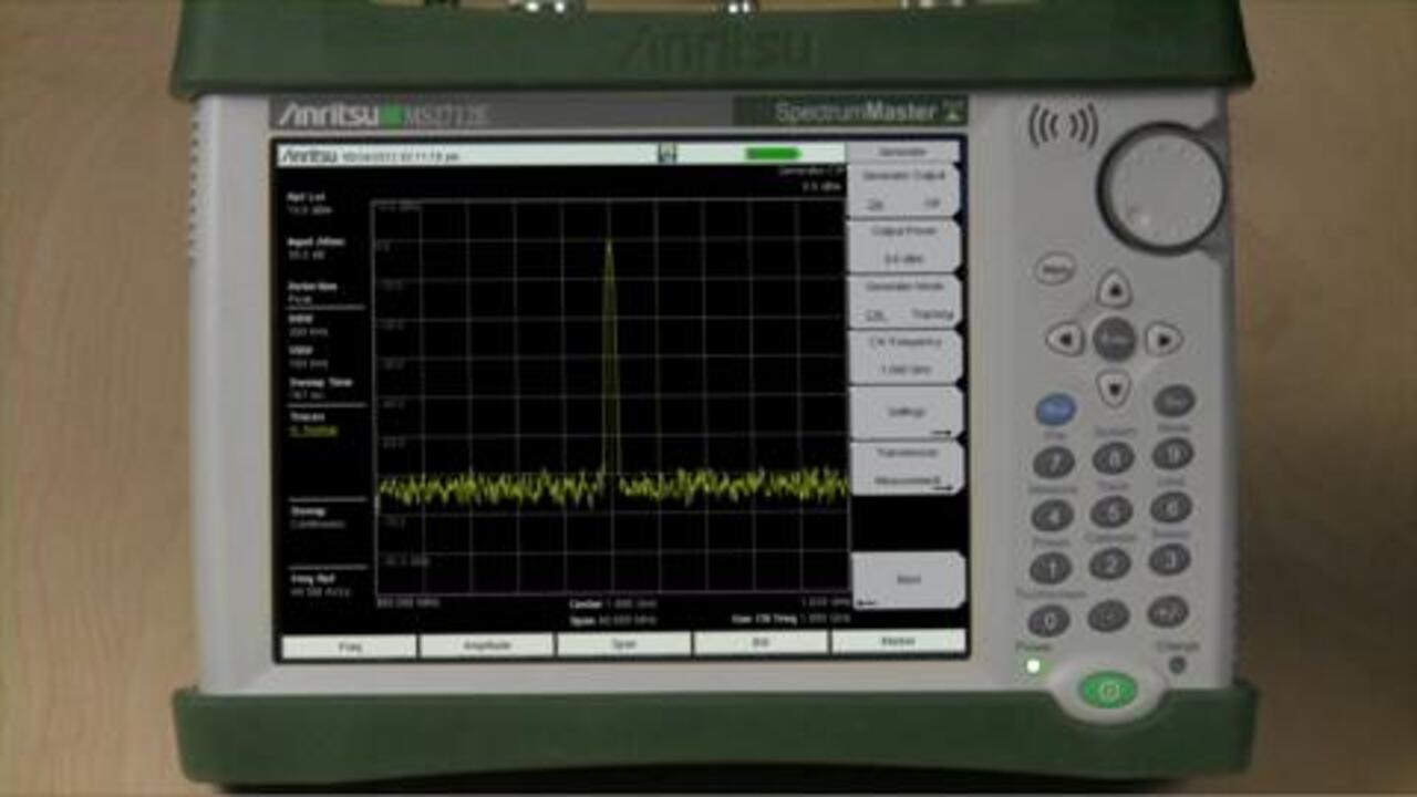 Tracking Generator for Handheld Spectrum Analyzers (E-Series)