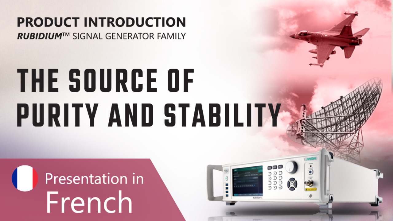 The Rubidium Signal Generator Product Introduction -French