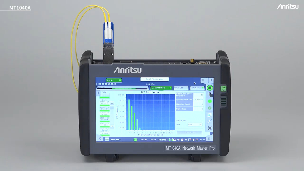 Compact portable MT1040A 400G tester