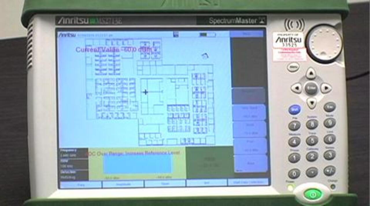 Indoor Mapping with Anritsu Handheld Analyzers