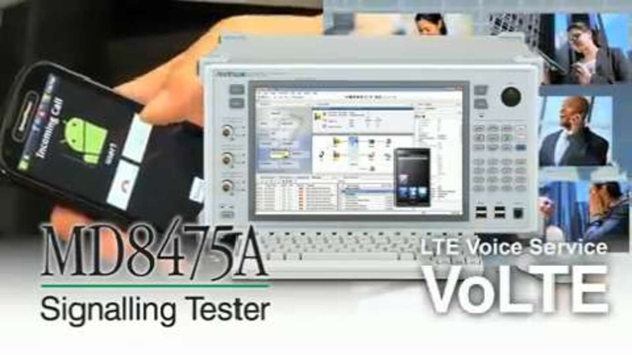 Signaling Tester (Base Station Simulator) MD8475A | Anritsu America