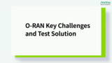 O-RAN Test Solution