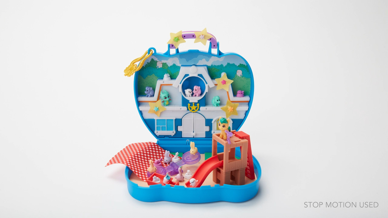 My Little Pony Toys Mini World Magic Critter Corner Compact Creation  Playset - My Little Pony