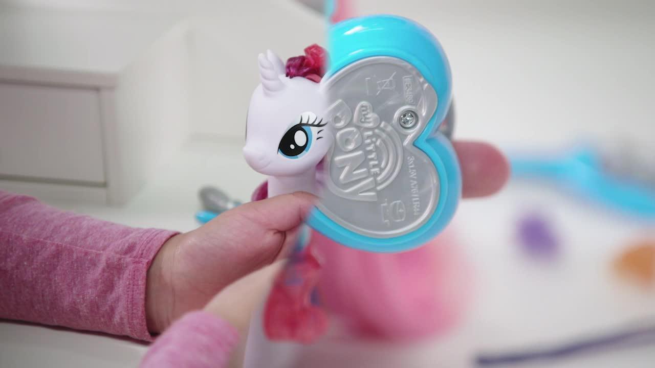 My Little Pony Magical Salon Pinkie Pie Toy 6 Inch Hair Styling Fashion Pony My Little Pony