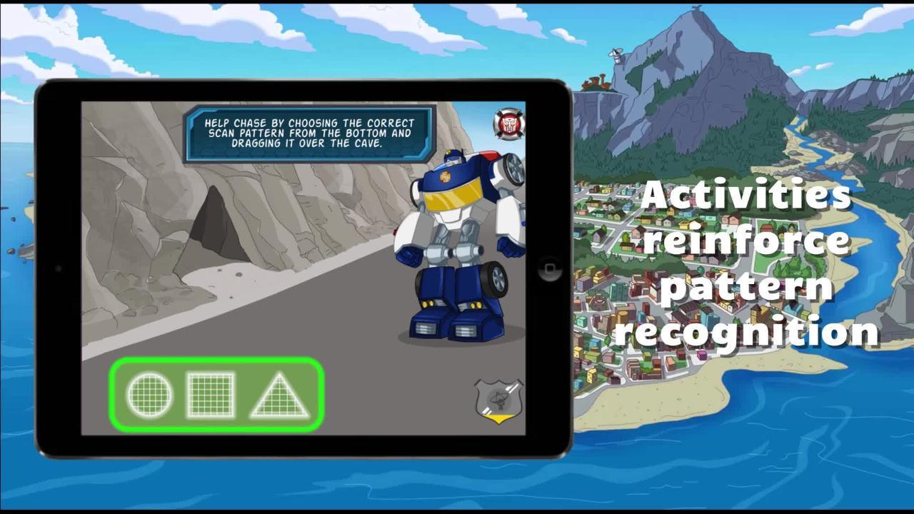 Transformers: Rescue Bots Save Griffin Rock! App Trailer