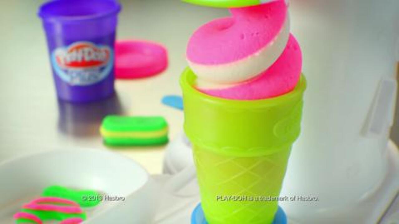 play doh perfect twist ice cream set