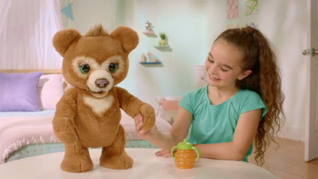 hasbro furreal cubby the curious bear