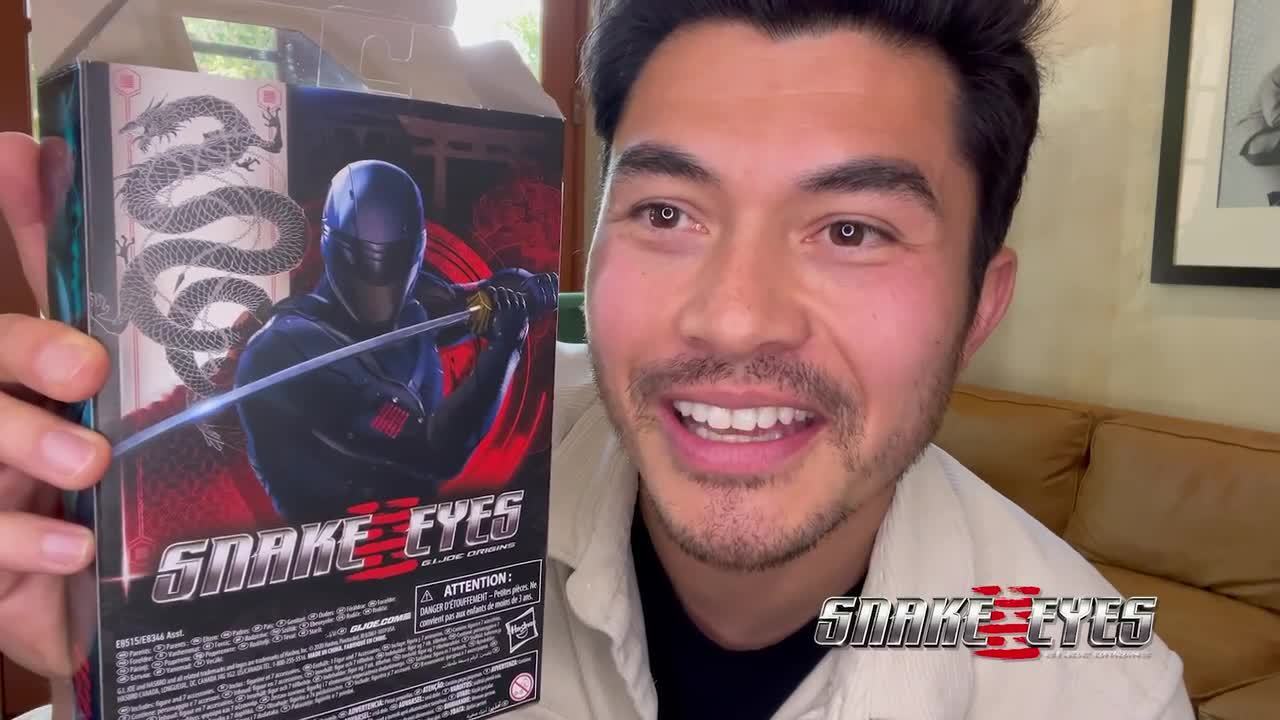 Henry Golding<br>Snake Eyes Unboxing