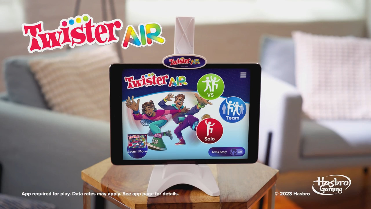 Hasbro Announces Spin on Classic Twister With New Augmented Reality Twister  Air Game… No Mat Required