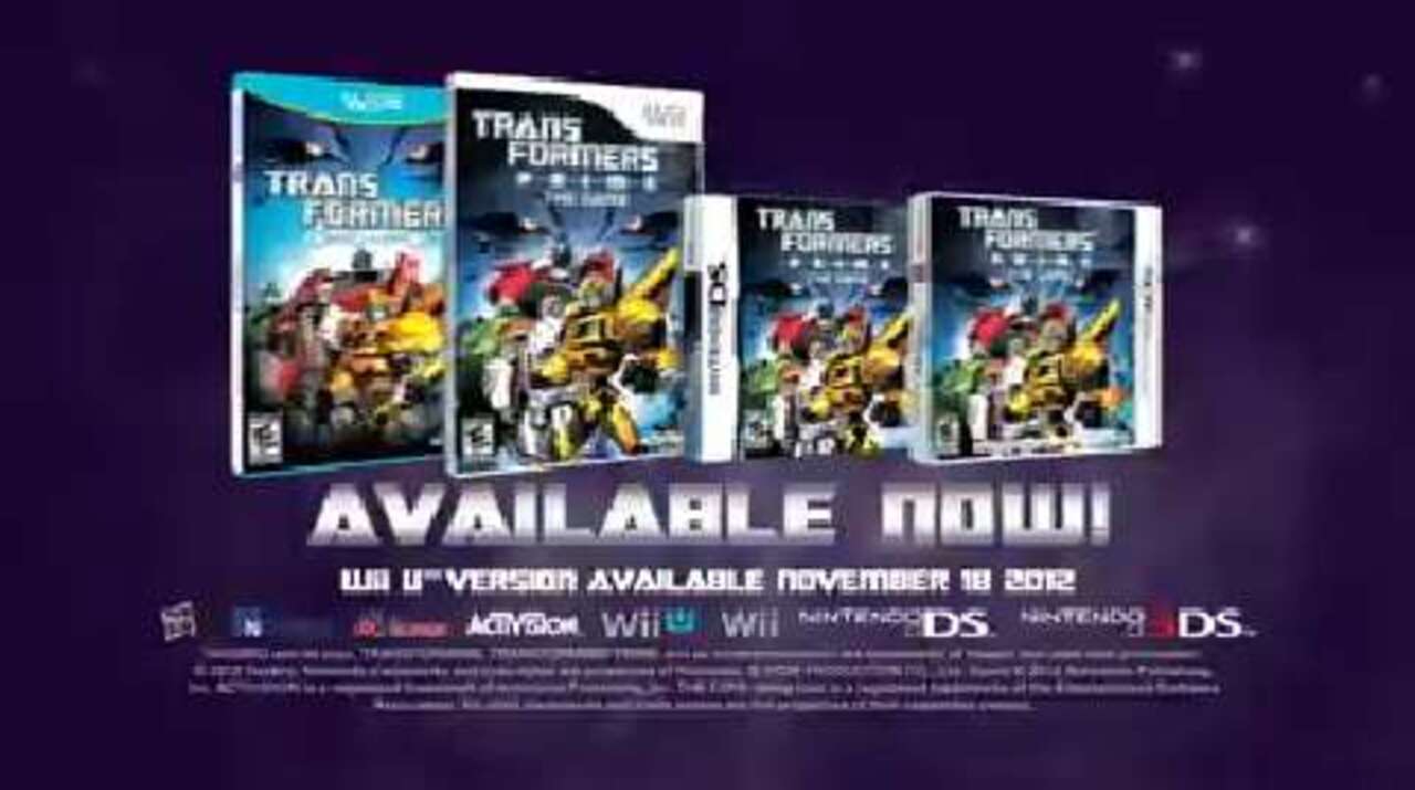 Transformers Prime Video Game Launch Trailer