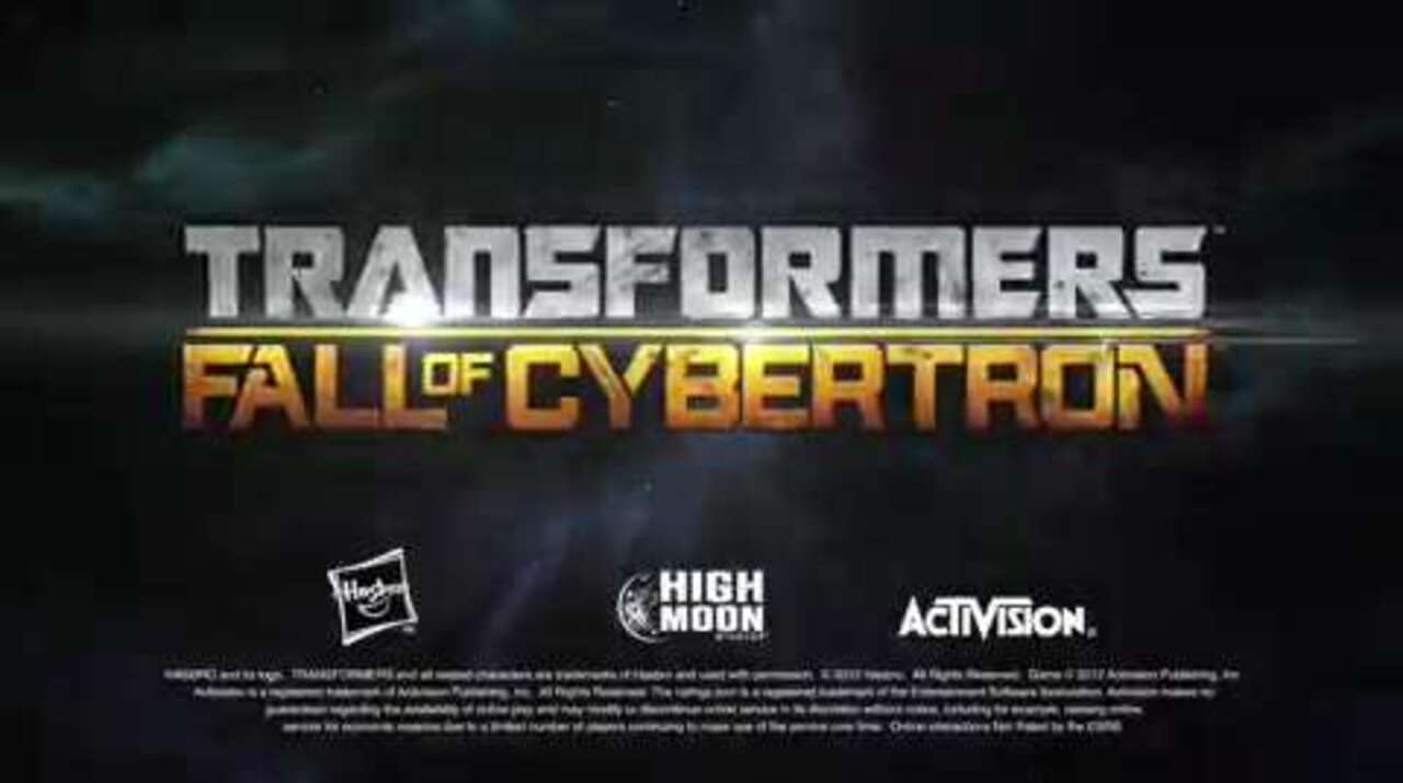 TRANSFORMERS FALL OF CYBERTRON Launch Trailer