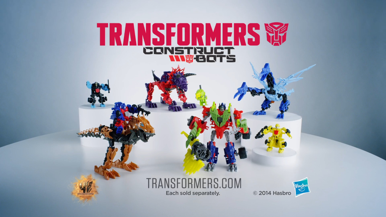 Transformers: Age Of Extinction Construct-Bots Commercial