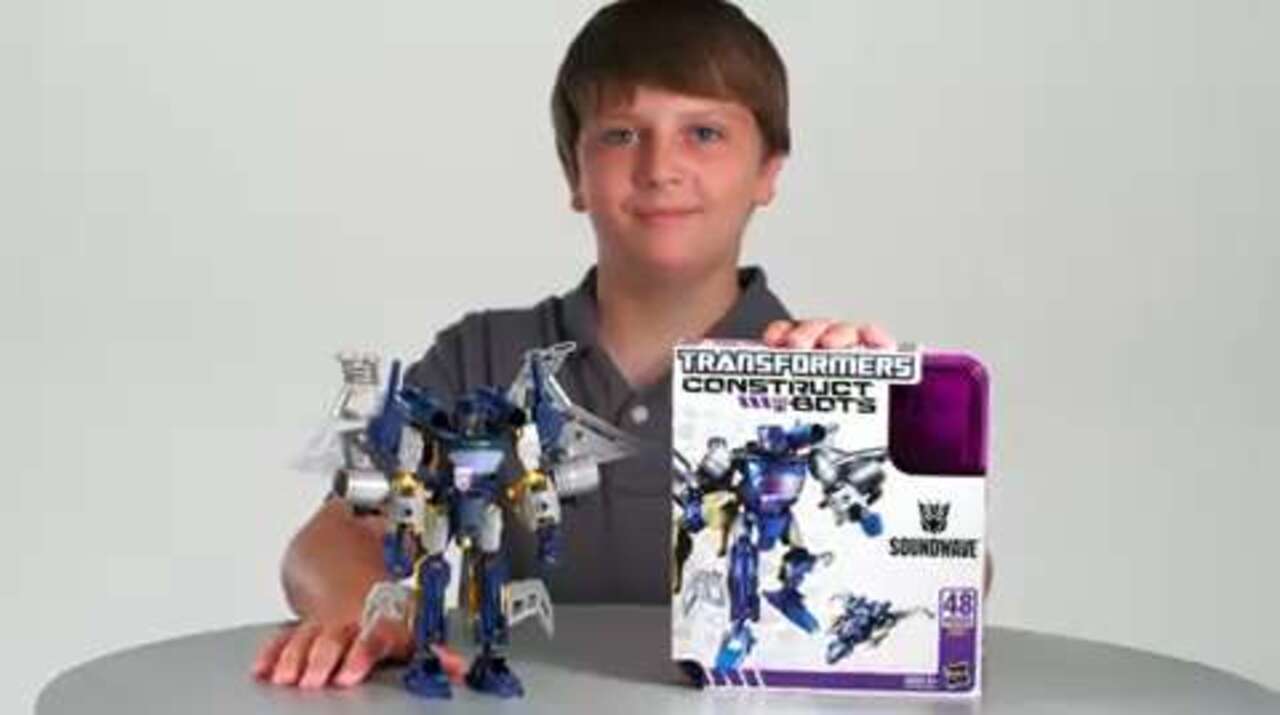 Transformers Construct-Bots Soundwave Instructional Video
