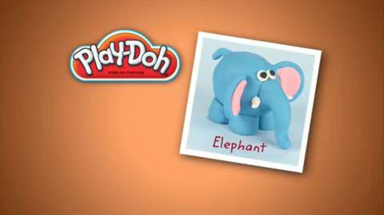 play doh elephant