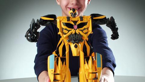 Transformers Mega 1-Step Bumblebee Product Demo
