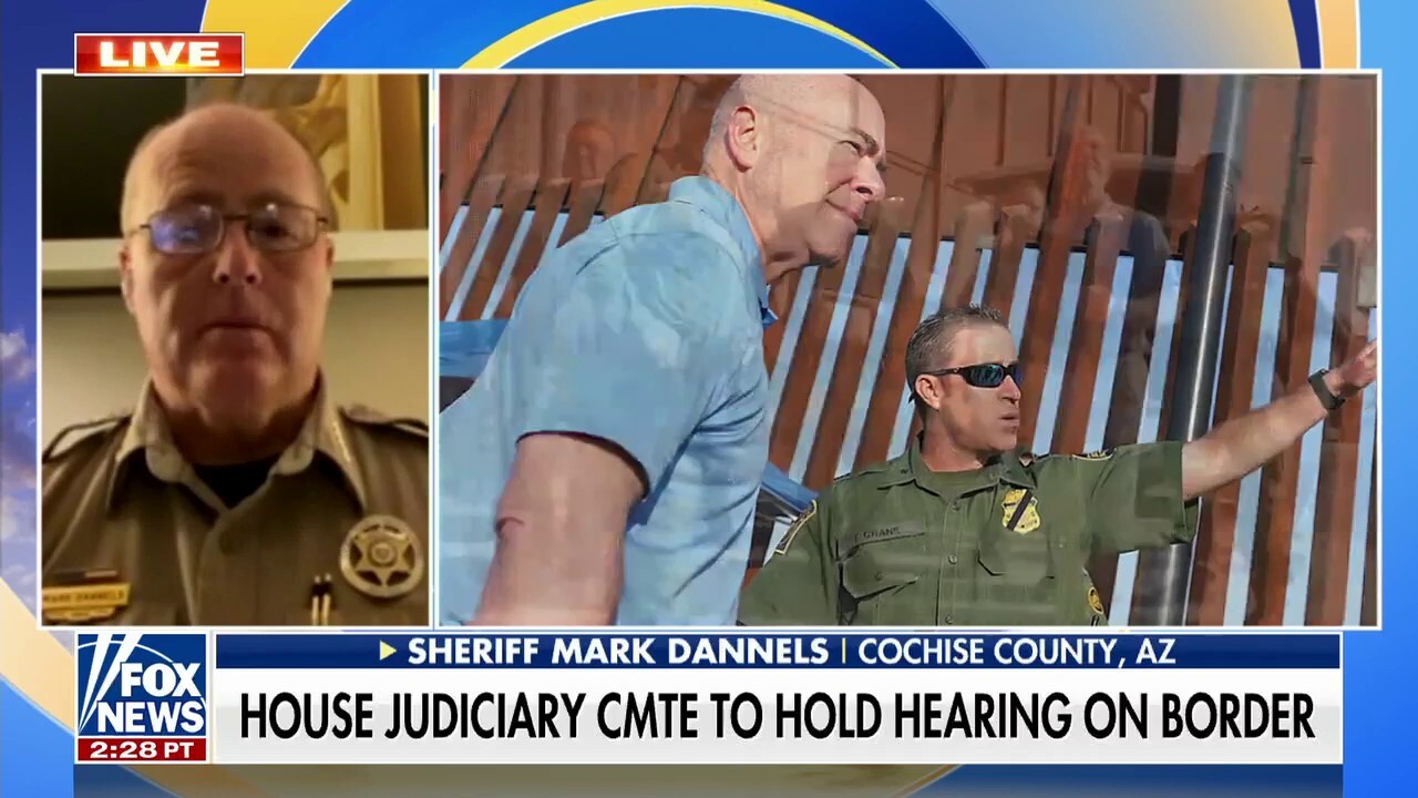 Sheriff Mark Dannels testifying on border crisis: 'This is not political'