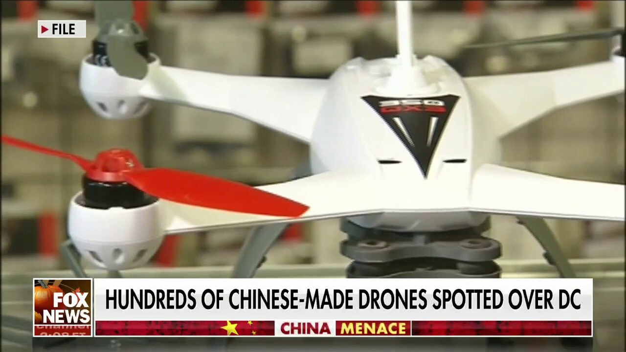 Chinese-made drones spotted over DC raise national security, spying concerns