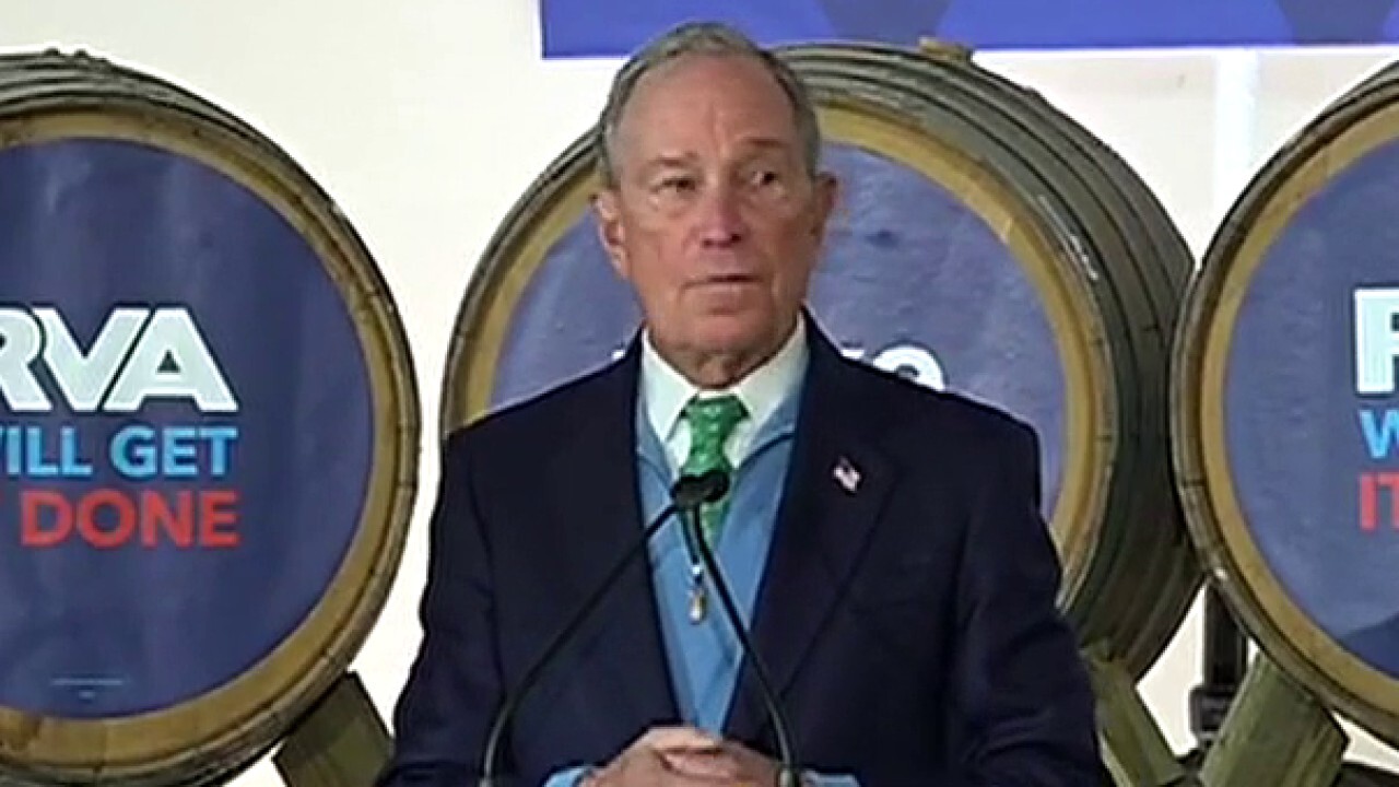 Gun rights activists protest Bloomberg campaign event in Virginia