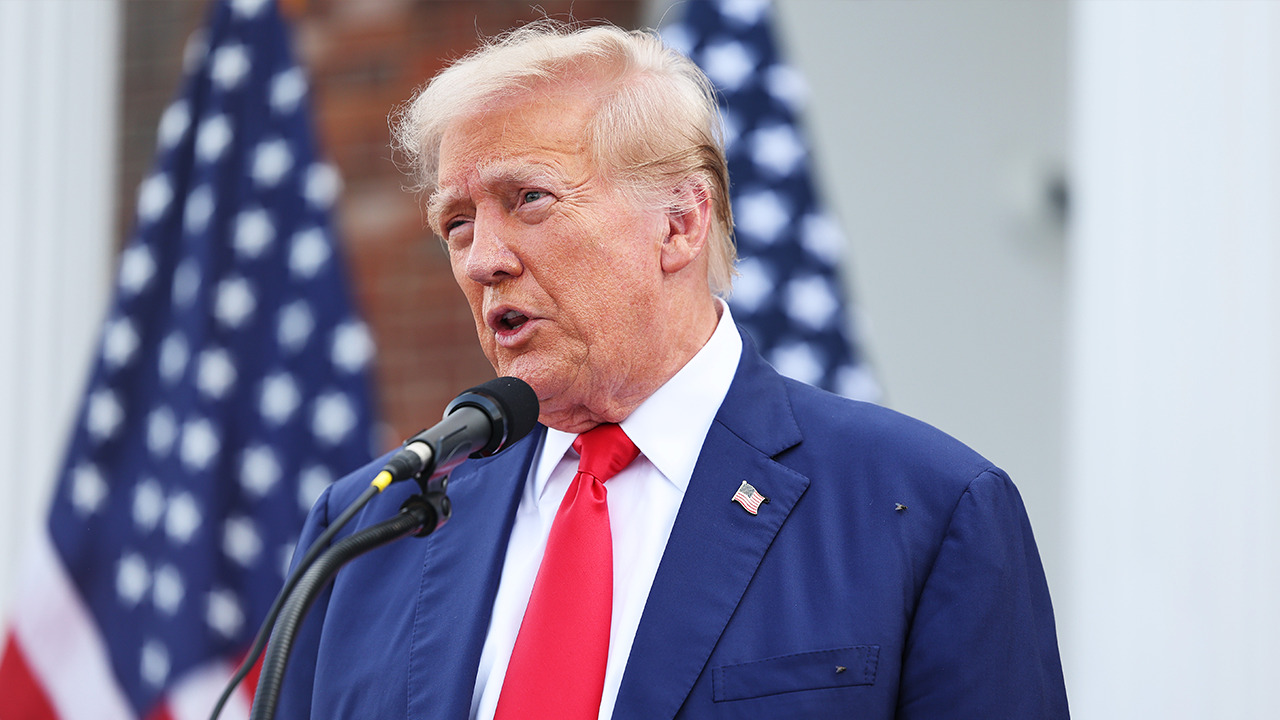 MOMENTS AGO: Trump arrives at White House ahead of roundtable on US economy