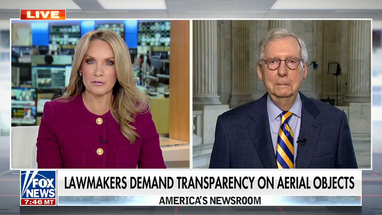 Mitch McConnell: Flying object briefings had ‘complete absence of any useful information’
