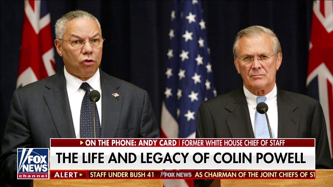 Colin Powell was 'the real deal': Former WH Chief of Staff Andy Card