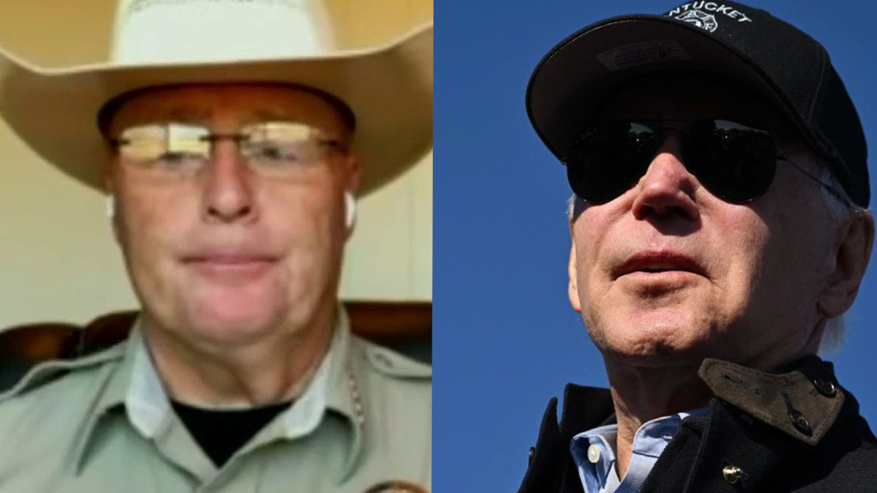 Biden not visiting border is a 'slap in the face, disgrace': Ariz. Sheriff Mark Dannels